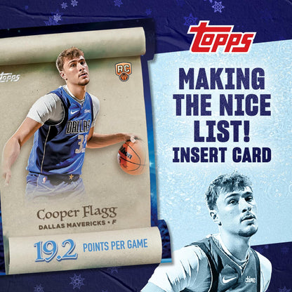 2025 Topps Holiday Basketball - Factory Sealed - Advent Calendar