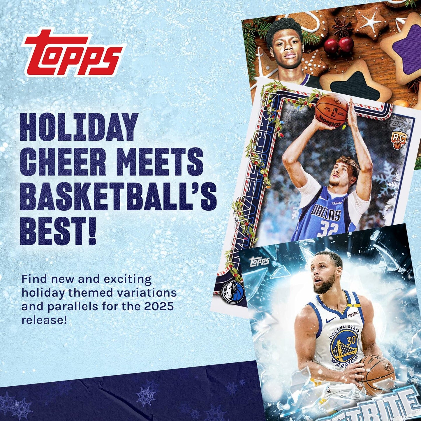 2025 Topps Holiday Basketball - Factory Sealed - Mega Box