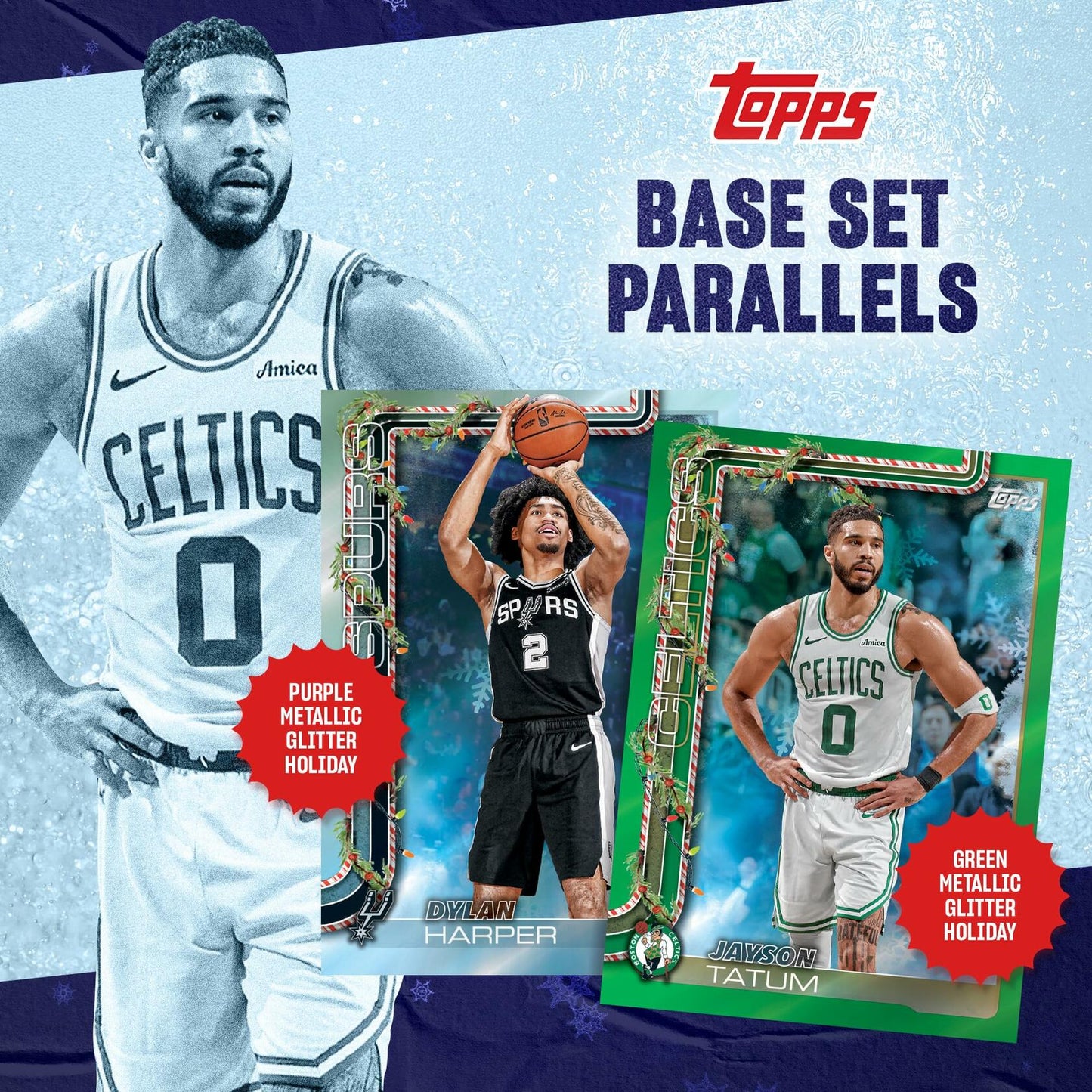 2025 Topps Holiday Basketball - Factory Sealed - Mega Box
