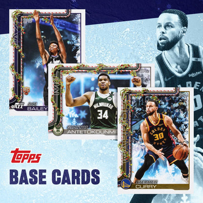 2025 Topps Holiday Basketball - Factory Sealed - Mega Box