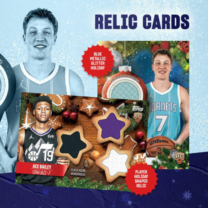 2025 Topps Holiday Basketball - Factory Sealed - Mega Box