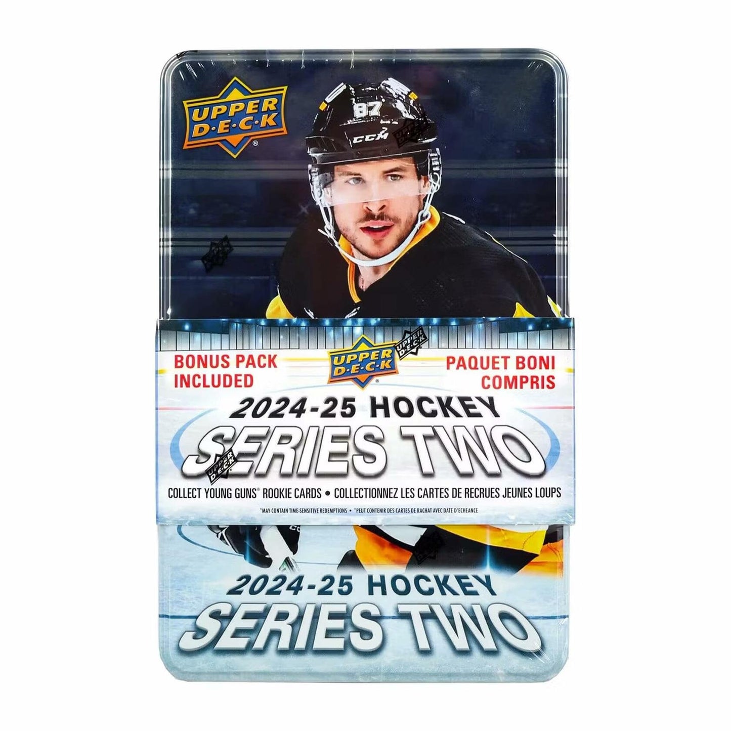 NHL 2024/25 Upper Deck Series Two Collector Tin | 8 Packs