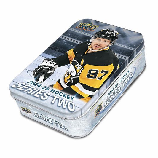 NHL 2024/25 Upper Deck Series Two Collector Tin | 8 Packs