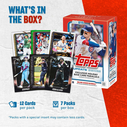2025 Topps Baseball Update Series - Factory Sealed - Value Box