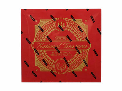 2024 Panini National Treasures Baseball Hobby Trading Card Box (Eight Autographs or Memorabilia Cards Per Box!