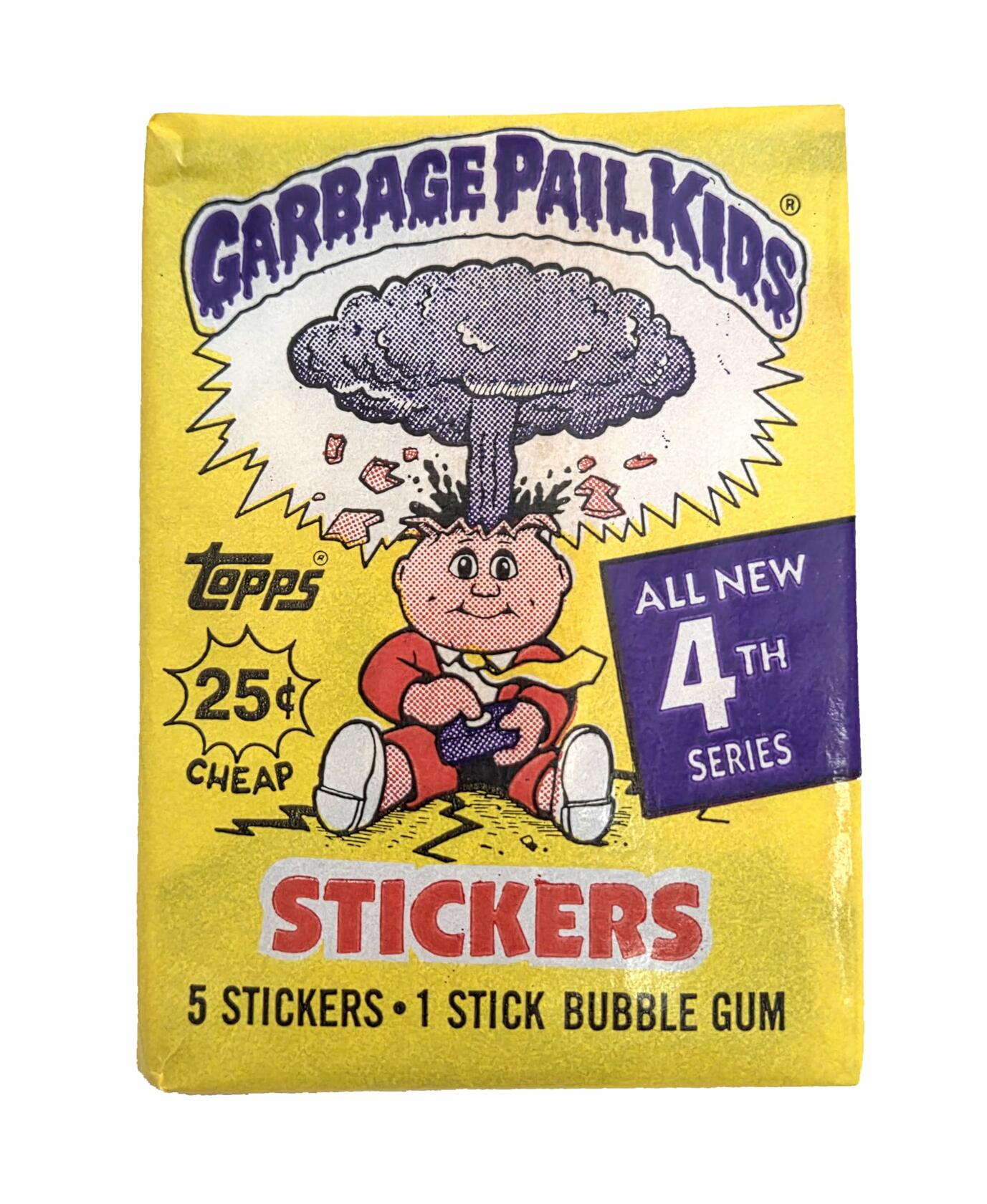 Garbage Pail Kids Trading Cards [Series 4] Original Wax Packs (1986)