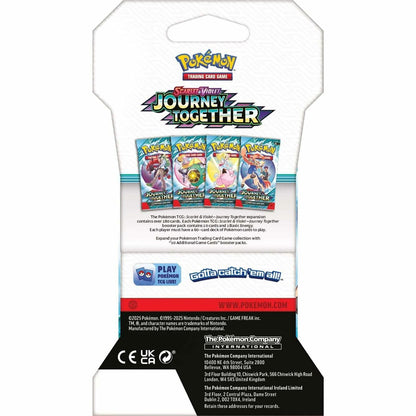Pokemon TCG - Scarlet & Violet: Journey Together - 1 Blister Pack, Random Draw