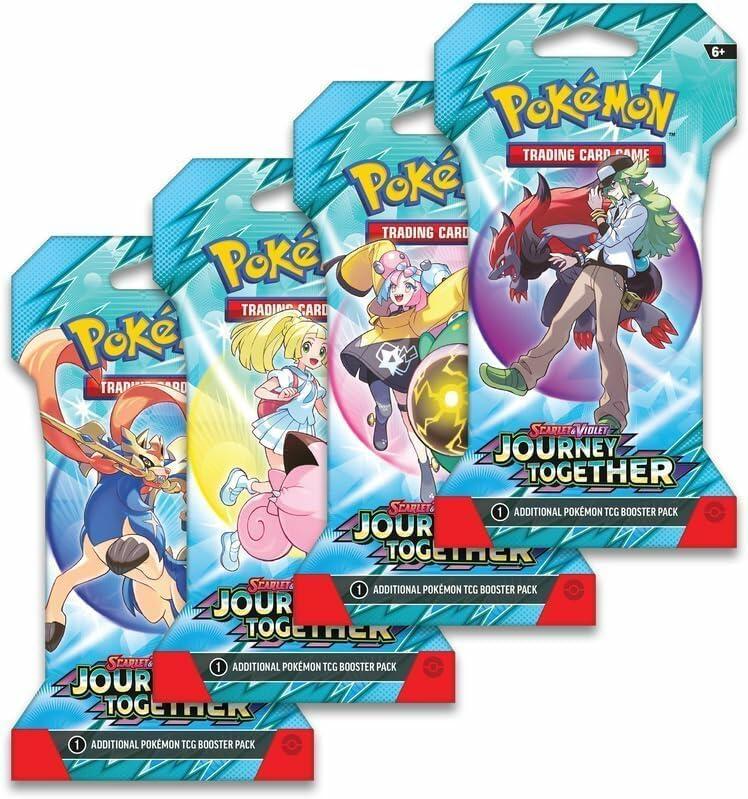Pokemon TCG - Scarlet & Violet: Journey Together - 1 Blister Pack, Random Draw