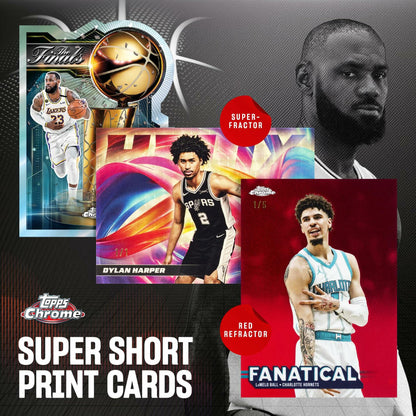 Topps 2025-26 Chrome Basketball - Factory Sealed - Value Box