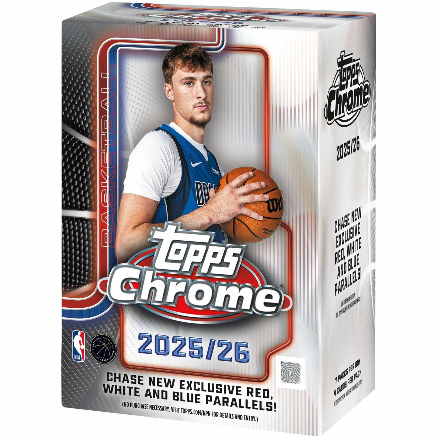 Topps 2025-26 Chrome Basketball - Factory Sealed - Value Box