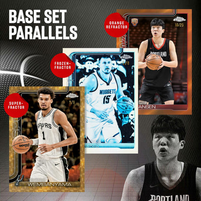 Topps 2025-26 Chrome Basketball - Factory Sealed - Value Box