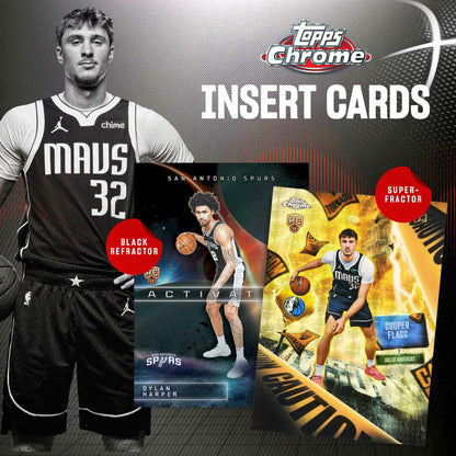 Topps 2025-26 Chrome Basketball - Factory Sealed - Value Box
