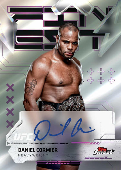 Topps 2025 UFC Finest Hobby Box - 2 Autographs Per Box
