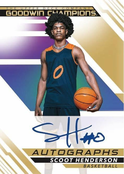 2022 Upper Deck Goodwin Champions Hobby Box