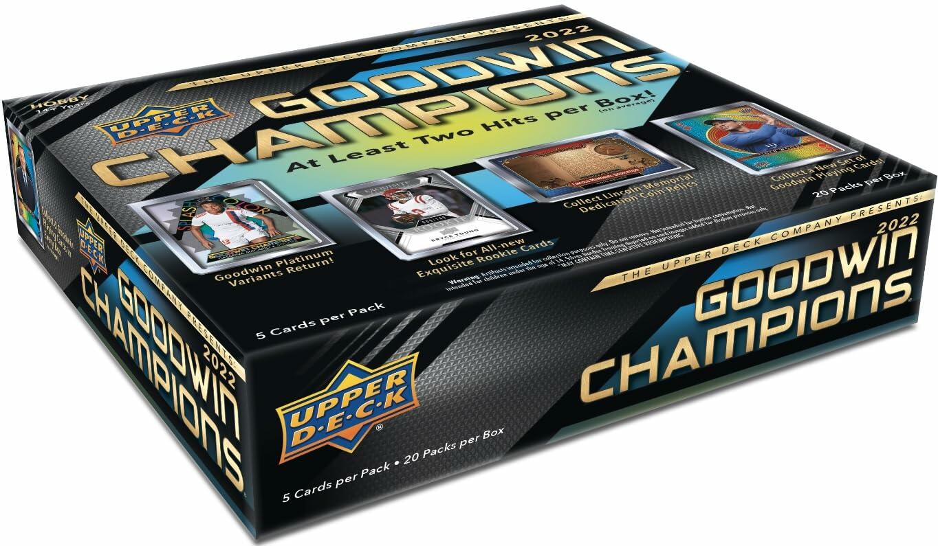 2022 Upper Deck Goodwin Champions Hobby Box
