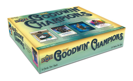 2021 Goodwin Champions Trading Card Hobby Box