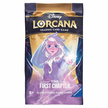 Ravensburger Disney Lorcana TCG: The First Chapter Assorted Single Booster Pack (12 Cards) | Collectible Trading Cards | Ideal for Disney Fans & TCG Players | Suitable for Ages 8+