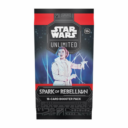 Star Wars: Unlimited TCG Spark of Rebellion Booster Pack - Fast-Paced Trading Card Game for Kids and Adults, Ages 12+, 2+ Players, 20 Minute Playtime, Made by Fantasy Flight Games