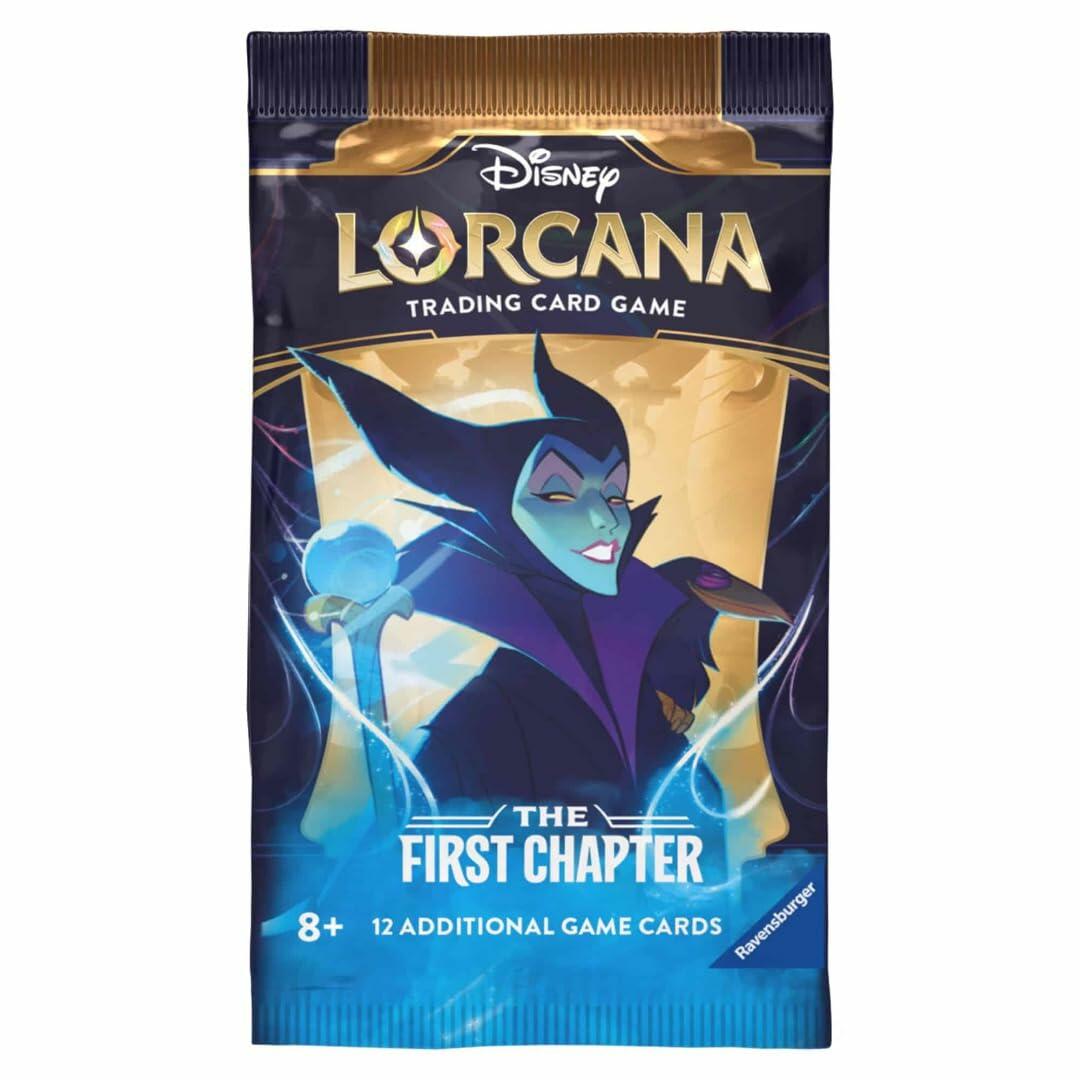 Ravensburger Disney Lorcana TCG: The First Chapter Assorted Single Booster Pack (12 Cards) | Collectible Trading Cards | Ideal for Disney Fans & TCG Players | Suitable for Ages 8+