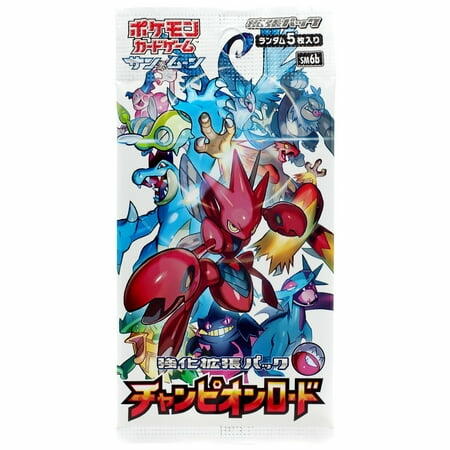 Pokemon Trading Card Game Sun & Moon Champion Road Booster Pack [Japanese]