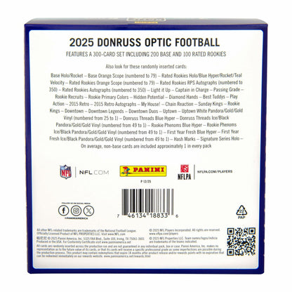 FB DONRUSS Optic (25-26) Mega Box