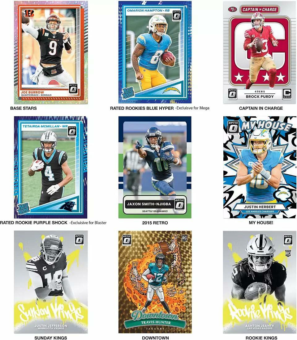 FB DONRUSS Optic (25-26) Mega Box