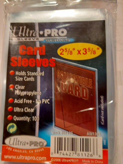 Ultra Pro ULP81126 2.5 x 3.5 in. Deck Protector Penny Sleeves, 100 Count