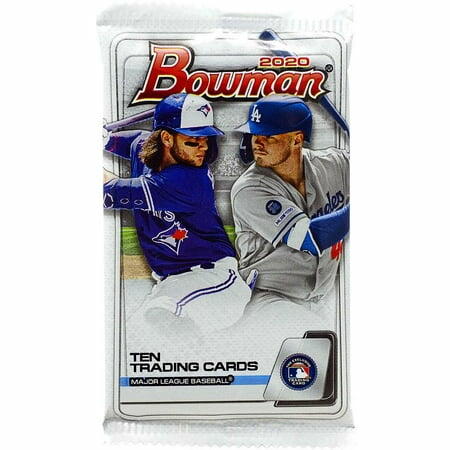 MLB Topps 2020 Bowman Baseball Trading Card MEGABOX Pack (10 Cards)