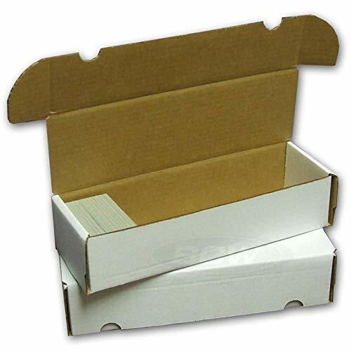 BCW 660 Count Trading Card Storage Box - 50ct | Cardboard Organizer for Baseball, Basketball, Football, TCG & CCG Cards | Card Game Storage & Protection | Assembly Required
