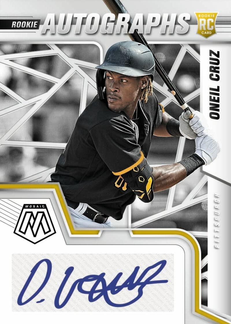 2022 Panini Mosaic Baseball Hobby Box (10 Packs/15 Cards: 3 Autos)