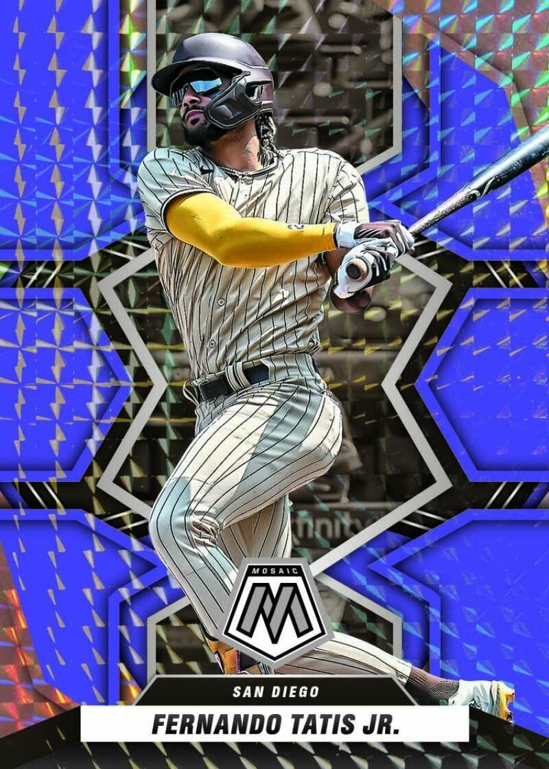 2022 Panini Mosaic Baseball Hobby Box (10 Packs/15 Cards: 3 Autos)