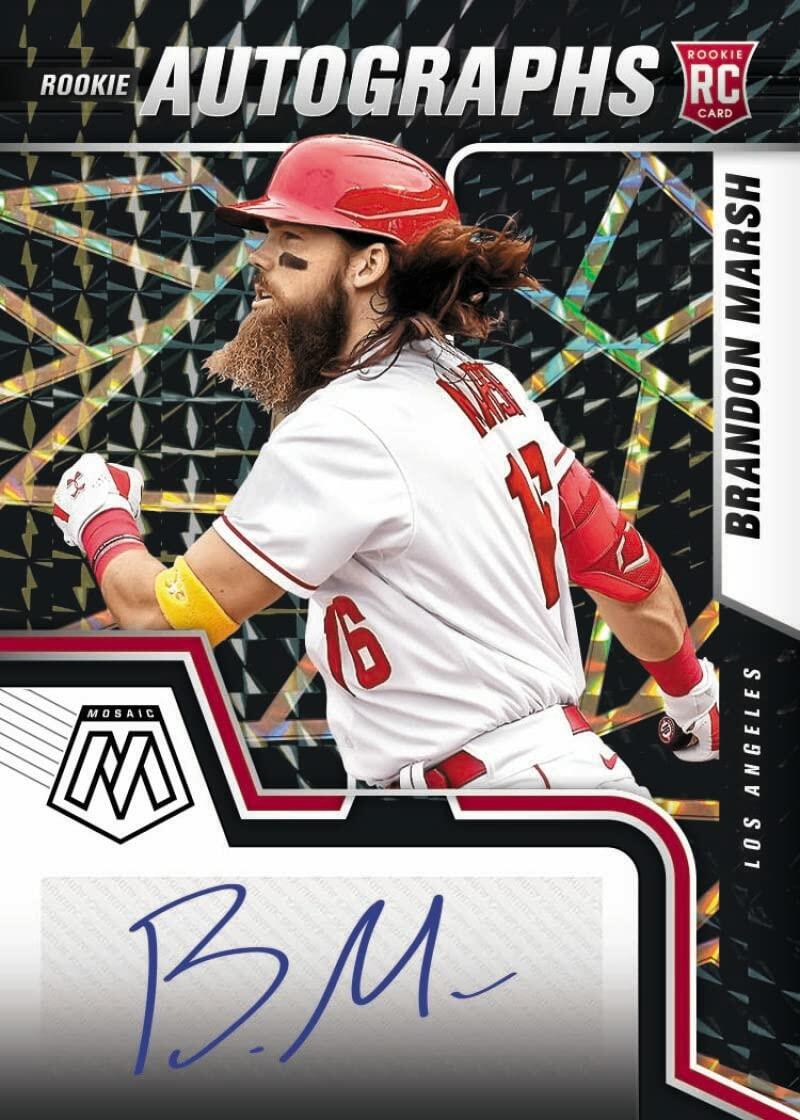 2022 Panini Mosaic Baseball Hobby Box (10 Packs/15 Cards: 3 Autos)