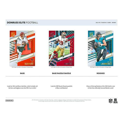 2022 Panini Donruss Elite Football Hobby Box