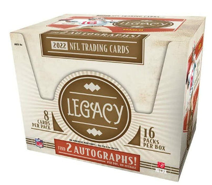 2022 Panini Legacy NFL Football HOBBY box (16 pks/bx)