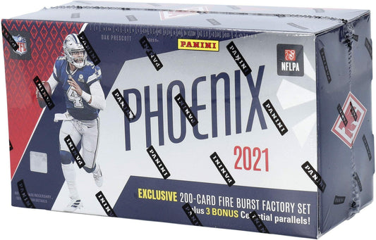 2021 Panini Phoenix Football Factory Sealed Complete Set - Fanatics Exclusive