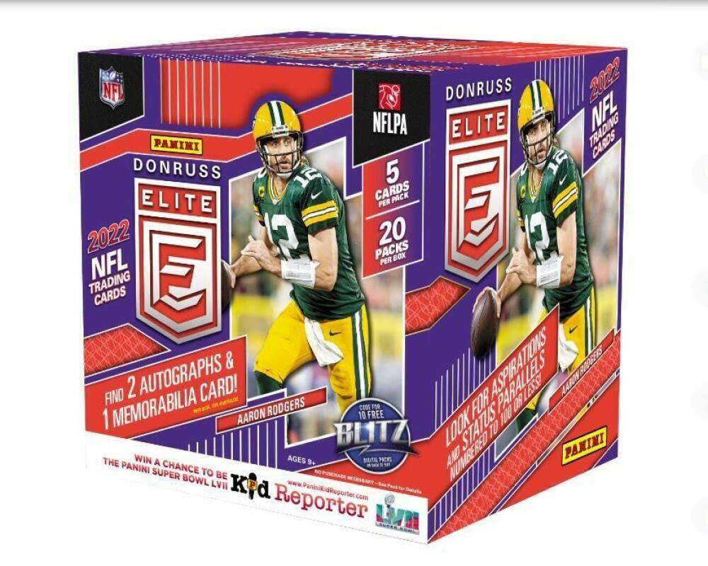 2022 Panini Donruss Elite Football Hobby Box