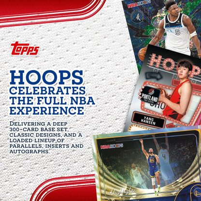 2025-26 Topps Hoops Basketball - Factory Sealed - Value Box