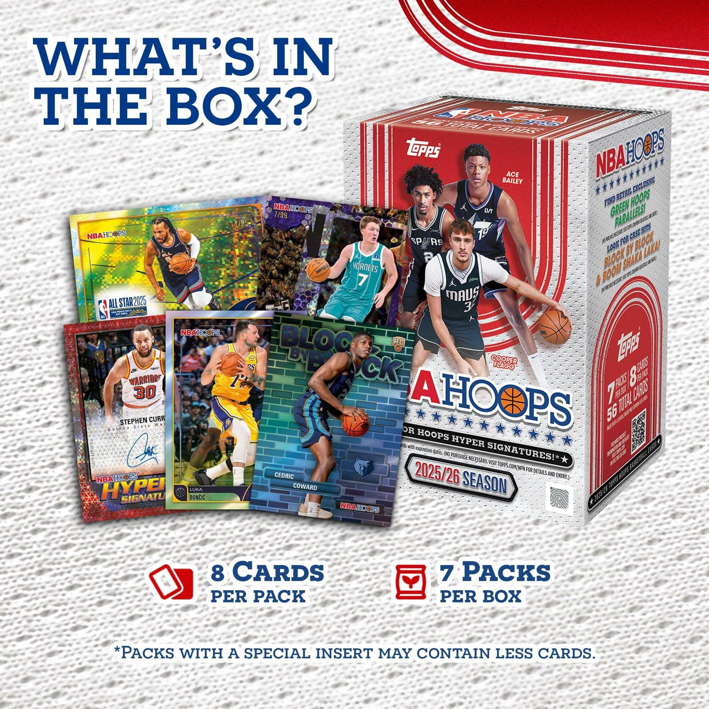 2025-26 Topps Hoops Basketball - Factory Sealed - Value Box