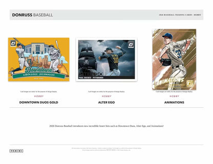 2026 Panini Donruss Baseball Hobby Box