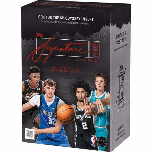2025-26 Topps Signature Class Basketball - Factory Sealed - Value Box