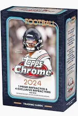 2024 Topps Chrome Football BLASTER BOX