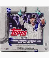 2025 Topps Series 1 JUMBO BOX