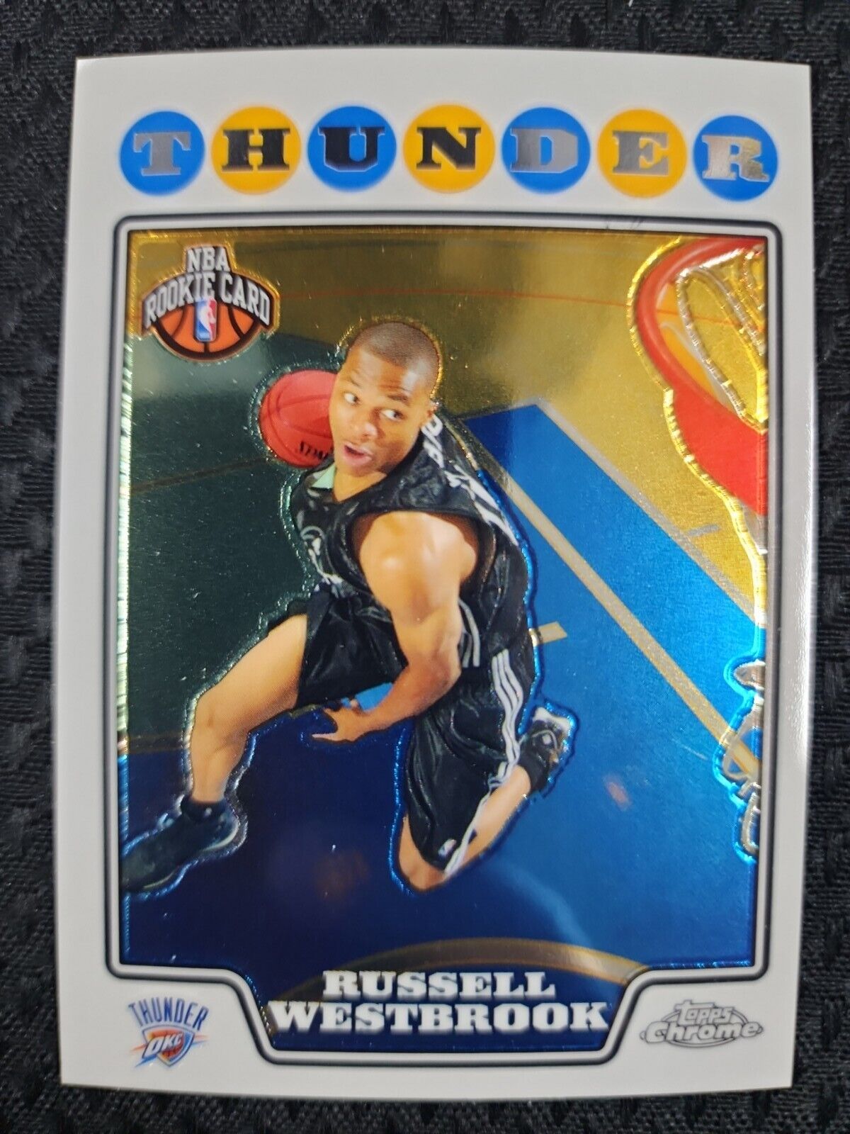 2008-09 Topps Chrome Russell Westbrook #184 Rookie RC