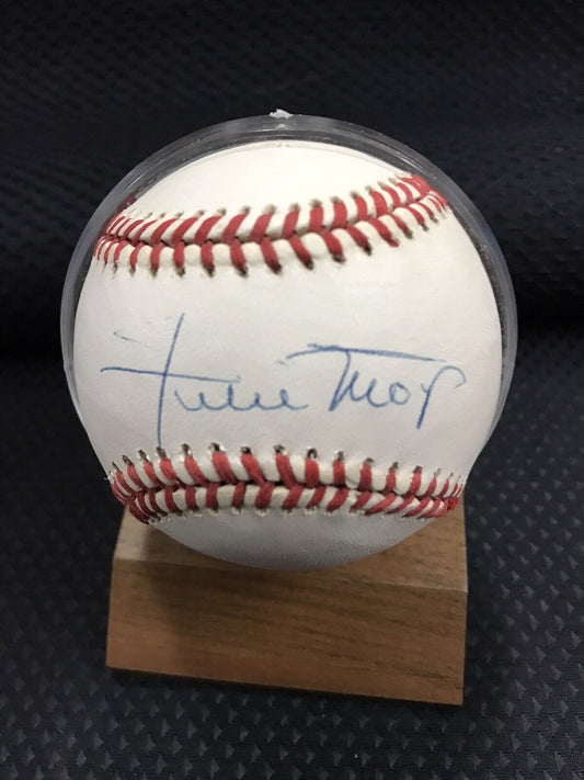 Willie Mays Signed Baseball JSA LOA