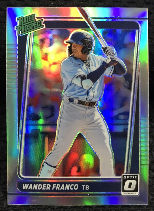 2021 Panini Optic WANDER FRANCO Rated Prospect Silver Prizm Holo Rookie RC #RP1