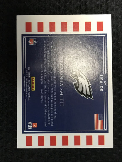 2021 Impeccable DeVonta Smith RC .999 Silver USA 1 Troy Ounce #d/20 Eagles