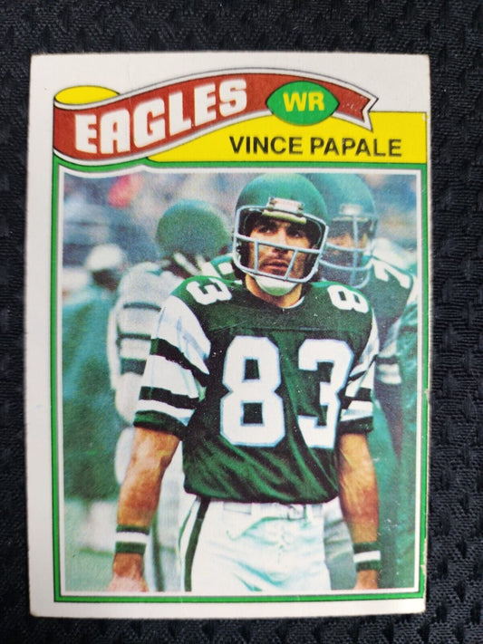 1977 Topps Football Vince Papale #397 RC Philadelphia Eagles