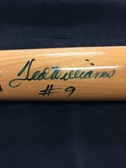 Ted Williams Boston Red Sox Signed Bat JSA COA Autograph Centered Sweet Spot