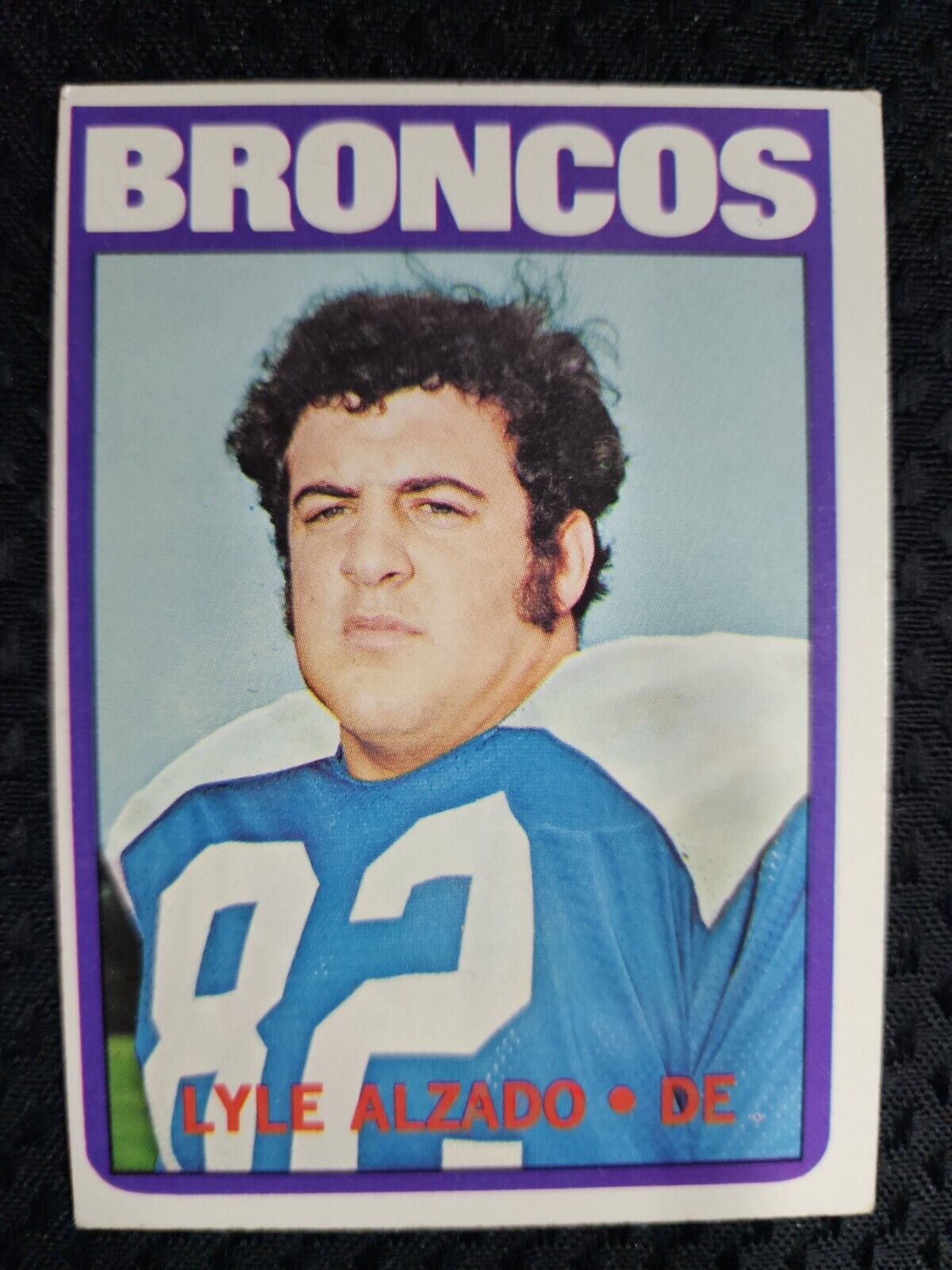 1972 Topps Lyle Alzado Football Rookie Card Broncos Rc #106