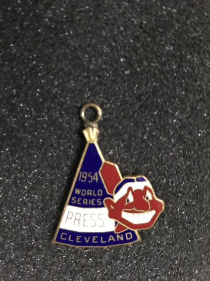1954 Cleveland Indians World Series Press Pin